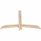 Ekena Millwork Bellingham Smooth Timber Gable Bracket, Douglas Fir, 48"W x 32"H x 1 1/2"D x 3 1/2"F, 16/12 Pitch GBW048X32X0204BEL00SDF - alternate 5